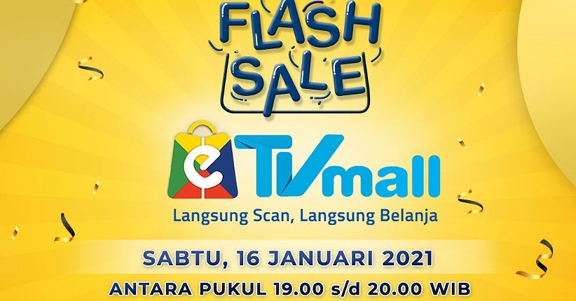 Flash Sale E-TV Mall !!! Belanja Gak Ribet dan Banyak Diskonnya