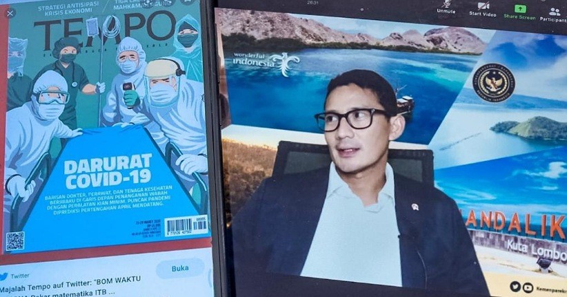 Sandiaga Uno Ungkap Inovasi Pariwisata dan Ekonomi Kreatif Hadapi Pandemi Covid-19