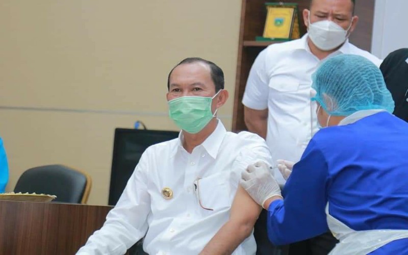Sempat Tertunda, Wali Kota Palembang Merasa Semakin Sehat Pasca-Divaksin