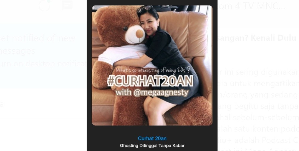 Pernah Dighosting Pasangan? Kenali Dulu 4 Hal ini, Hanya di RCTI+! 