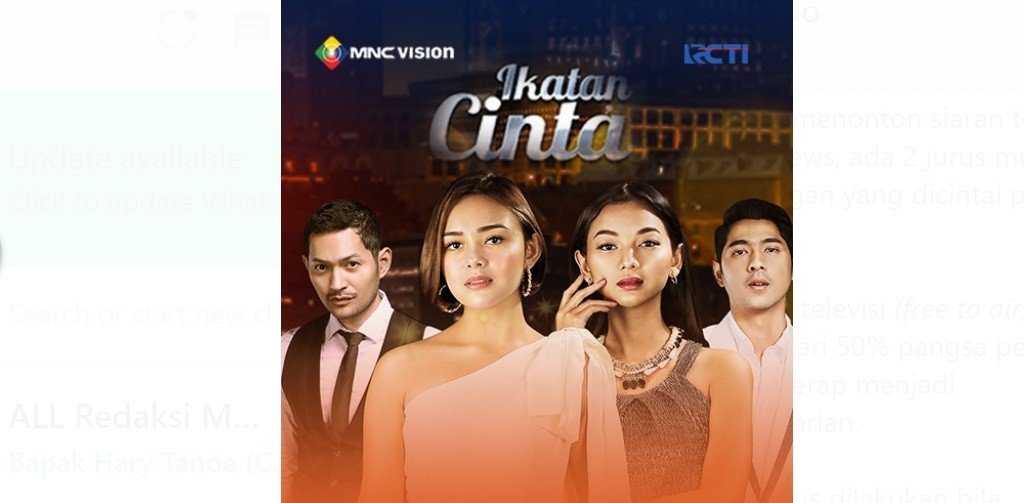 Penasaran Nonton Ikatan Cinta? Ini 2 Cara Mudah Nonton Tayangan TV Nasional Terlengkap!