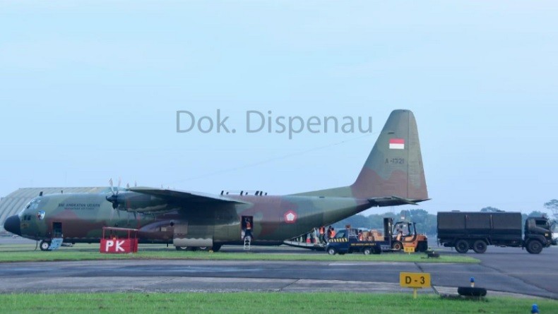 Tangani Korban Banjir Kalsel, TNI AU Kerahkan Alustista