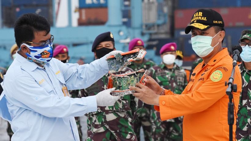 KNKT Terus Cari CVR Sriwijaya Air meski Operasi SAR Dihentikan