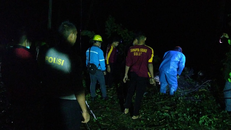 Polisi-Tim SAR Evakuasi 2 Pohon Tumbang di Tinoor hingga Minggu