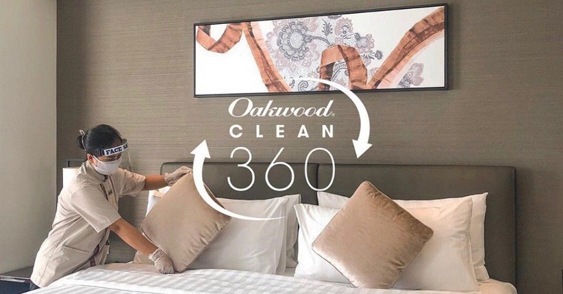 Oakwood Clean360! Staycation Aman, Nyaman & Menyeluruh di Oakwood Hotel & Residence Surabaya