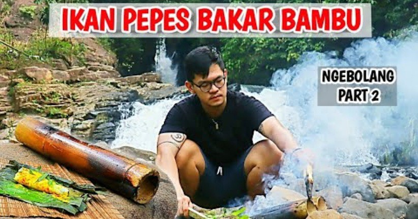 Jerry Andrean Coba Masak di Alam Terbuka, Seperti Apa Ya?