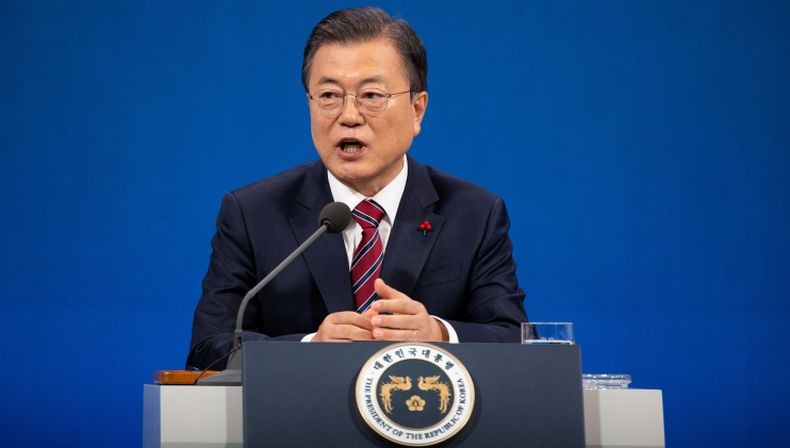 Merasa Gagal Tangani Covid, Presiden Korsel Minta Maaf