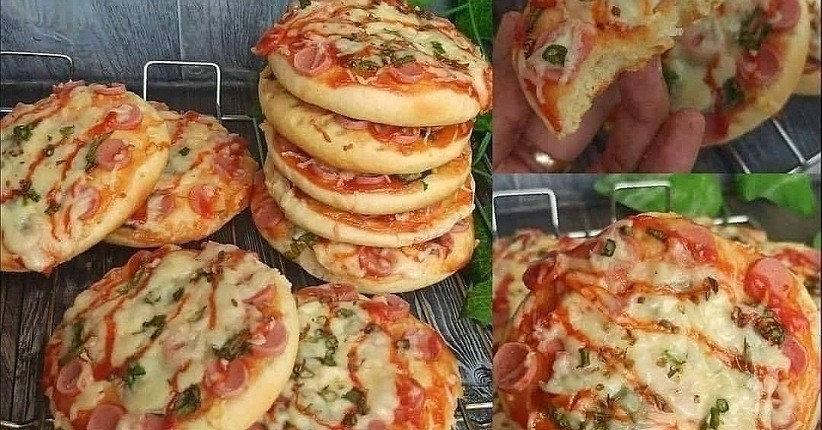 Cara Bikin Pizza Mini Enak dan Lembut, Cocok untuk Ide Jualan