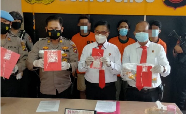Awal Tahun, Polres Singkawang Sudah Mengungkap 4 Kasus Narkotika