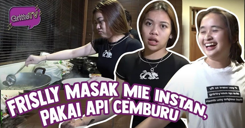 Staycation Bareng Gritte Agatha, Ternyata Frislly Herlind Jago Masak Lho!