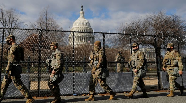 12 Tentara Garda Nasional Bertugas Amankan Pelantikan Joe Biden Dipulangkan, Ini Alasannya