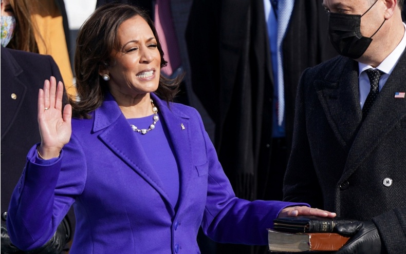 Kamala Harris Resmi Jadi Wapres Perempuan Kulit Hitam dan Keturunan Asia Pertama di AS