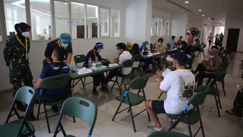 Baru 8 Persen Tenaga Kesehatan di Lampung yang Divaksin Covid-19
