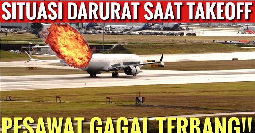 Mengapa Pesawat Gagal Take Off? Ini Penjelasan Kapten Vincent Raditya!