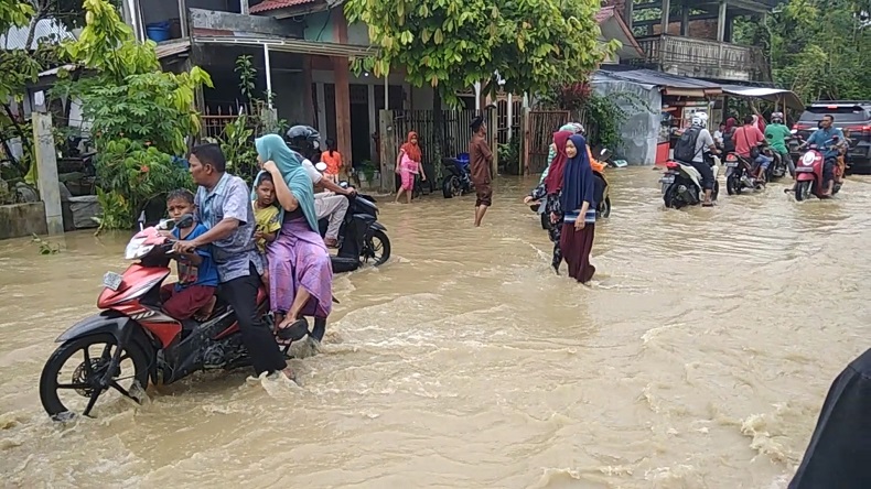 Banjir di Pidie Aceh, Ini Data yang Dihimpun BPBD Setempat