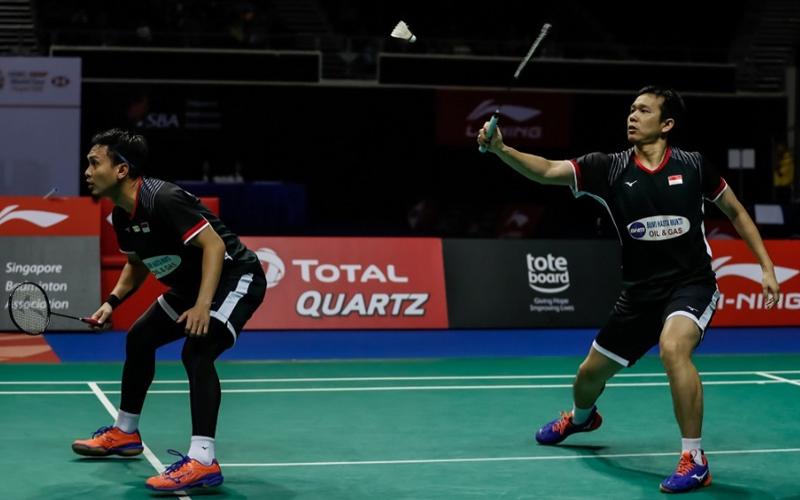 Hasil BWF World Tour Finals: Ahsan/Hendra Telan Kekalahan Perdana 
