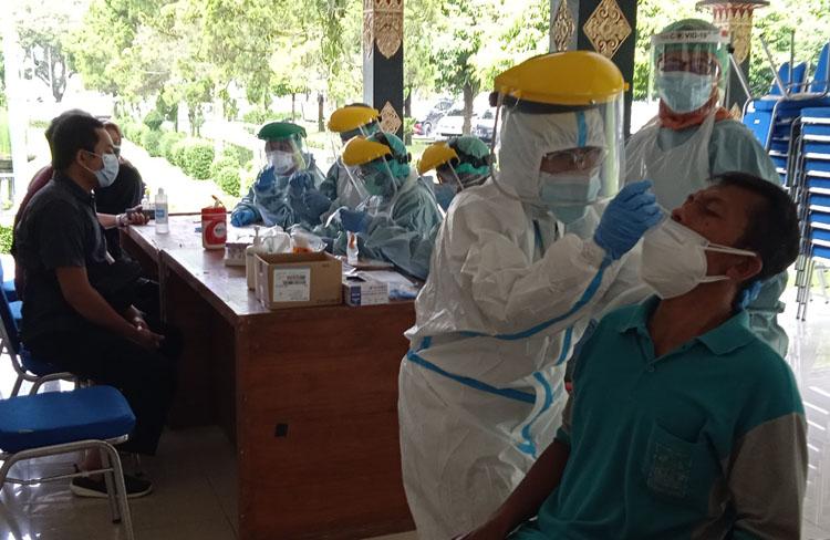 Hasil Rapid Antigen Massal di Sleman, 8 ASN dan Staff Bupati Positif Covid-19