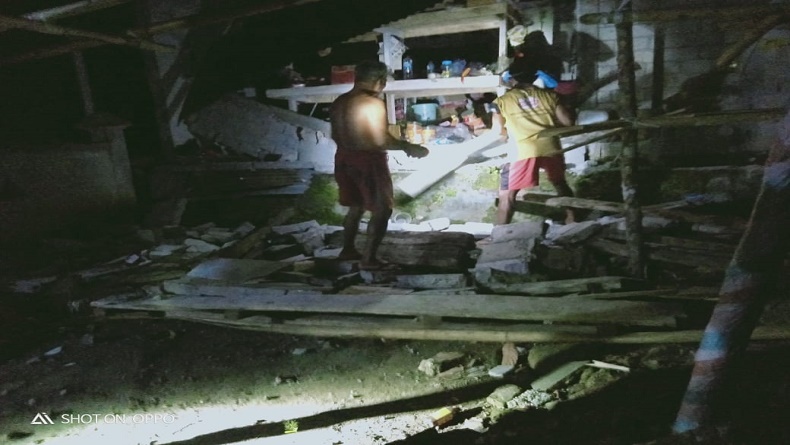 Gempa M7,1 di Talaud, 4 Rumah Warga dan RSUD Mala Rusak Ringan 
