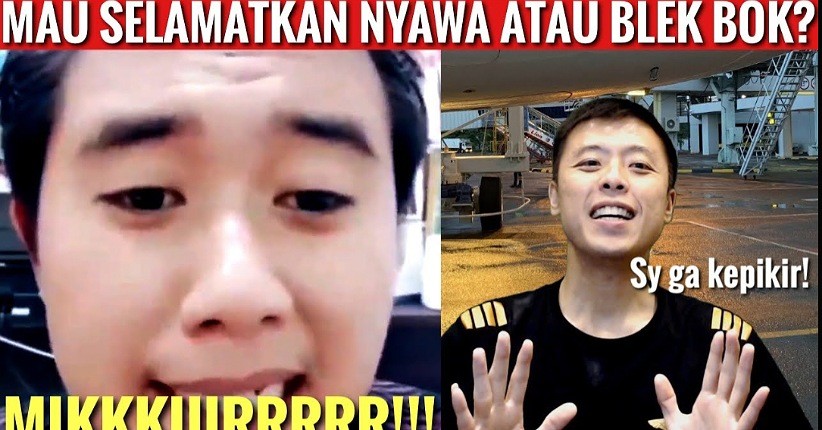 Kalau Pesawat Kecelakaan Apa yang Diselamatkan Duluan? Ini Jawaban Kapten Vincent Raditya!