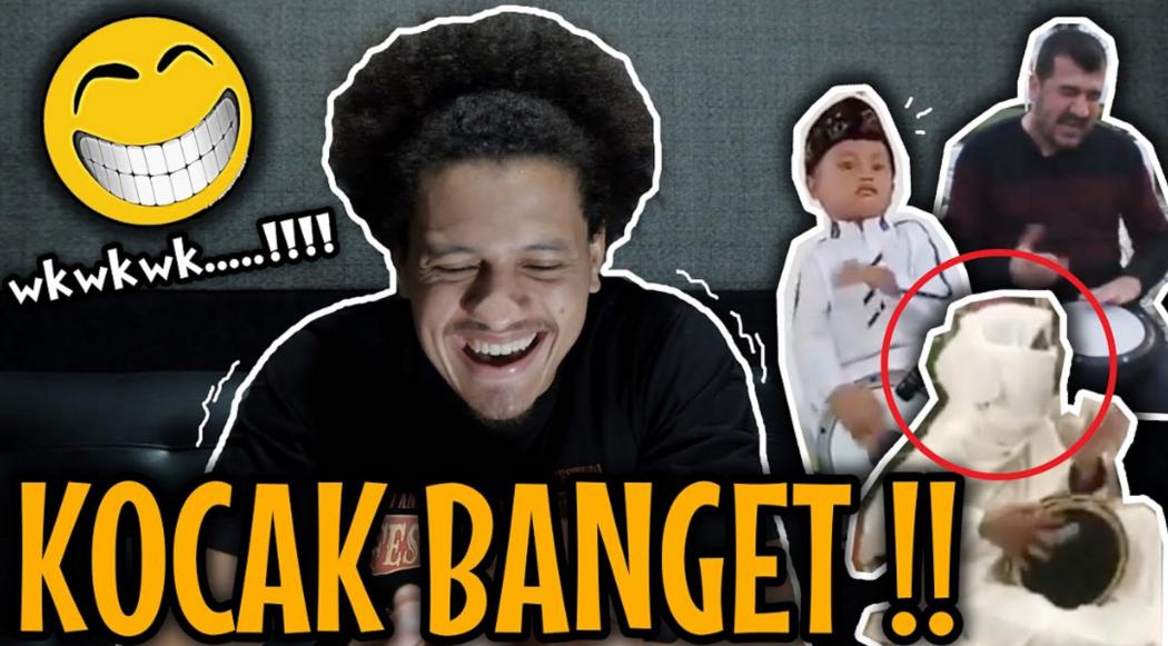 Ngakak, Ini Reaksi Ali Kribo Lihat Orang Lain Main Darbuka