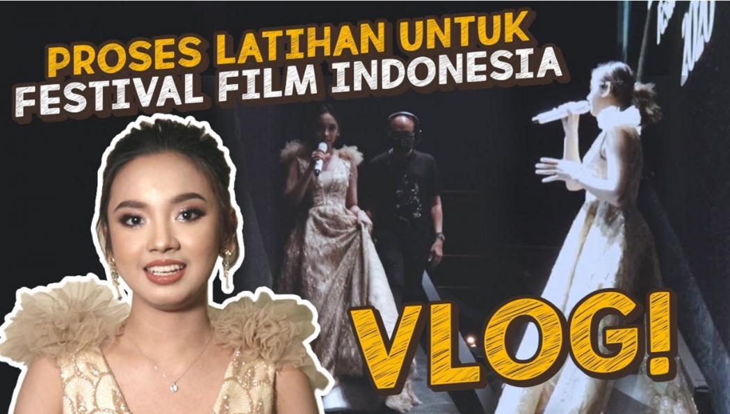 Intip Keseruan Lyodra Latihan untuk Festival Film Indonesia Yuk!