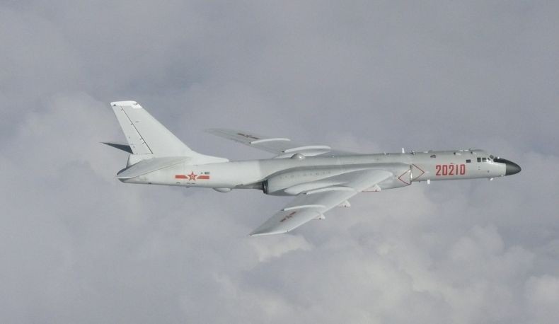 8 Pesawat Pengebom dan 4 Jet Tempur China Masuki Zona Pertahanan Udara Taiwan