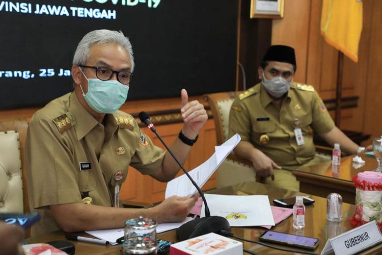 Libur Panjang Imlek, Ganjar Minta ASN Jateng di Rumah Saja