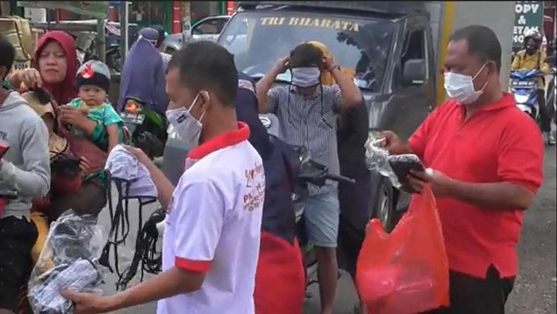 Masuk Zona Merah, Tim Gabungan di Lampung Selatan Gelar Operasi Yustisi Protokol Kesehatan