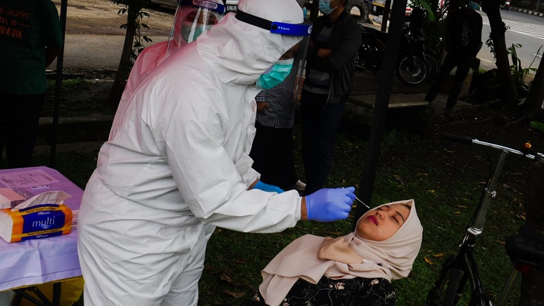 Positif Tes Antigen, 3 Pesepeda Kabur saat Operasi PPKM di Dago Atas