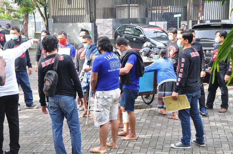 Ini Penampakan Reka Ulang Aksi Perampokan Setengah Miliar di Semarang