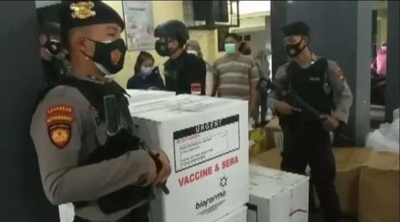 19.200 Dosis Vaksin Tiba di Banyumas, untuk Penyuntikan Nakes Tahap 1 dan 2