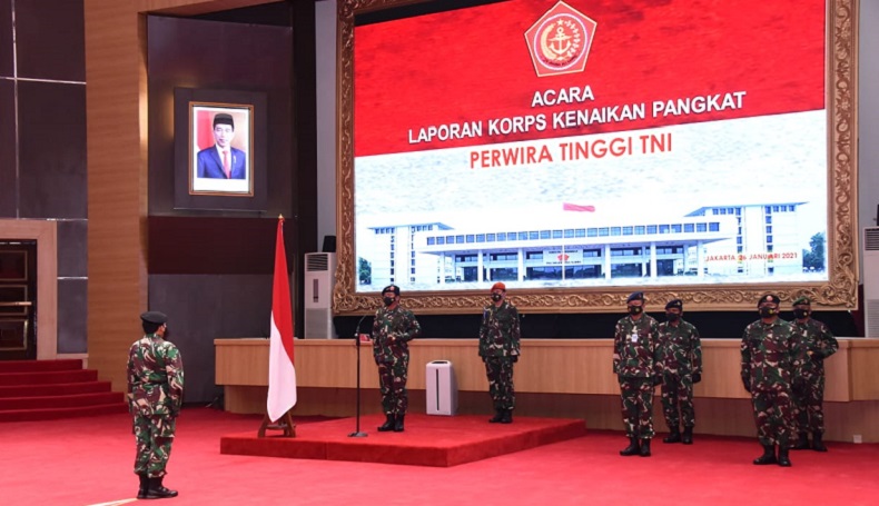 22 Pati TNI Naik Pangkat, Ini Daftarnya