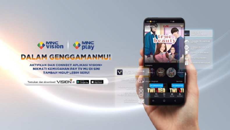  Resmi! MNC Vision & MNC Play Luncurkan Layanan Selfcare di Aplikasi Vision+
