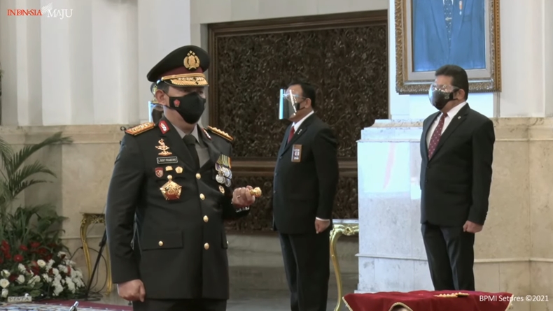 Kapolri Jenderal Listyo Sigit Janji Tangani Pandemi Covid dan Kawal Pertumbuhan Ekonomi