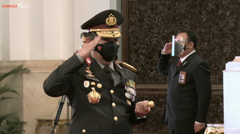 Kapolri Silaturahim ke Mahkamah Agung