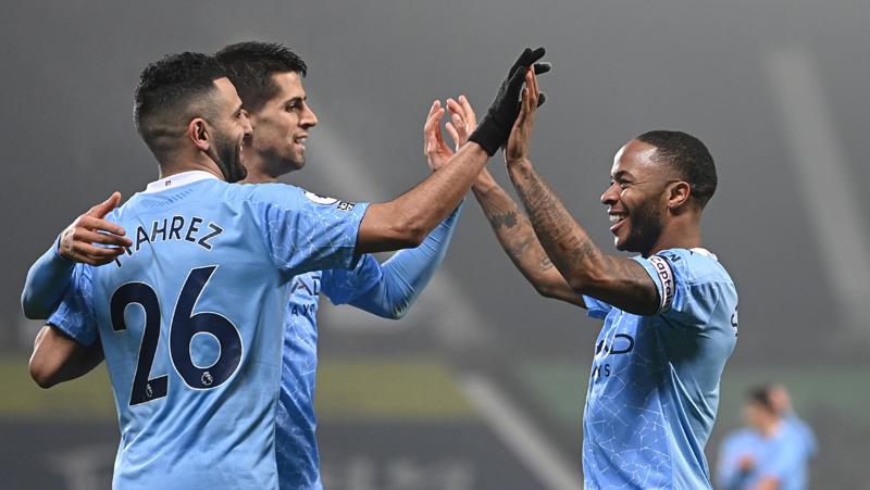 Bantai WBA 5-0, Man City Kudeta Man United dari Puncak Klasemen