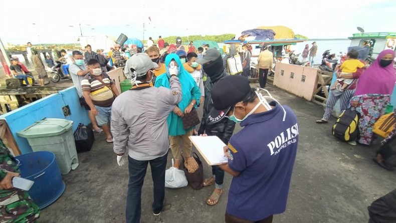 Pelabuhan Teluk Batang Sediakan Rapid Test Antigen Gratis untuk Penumpang Kapal