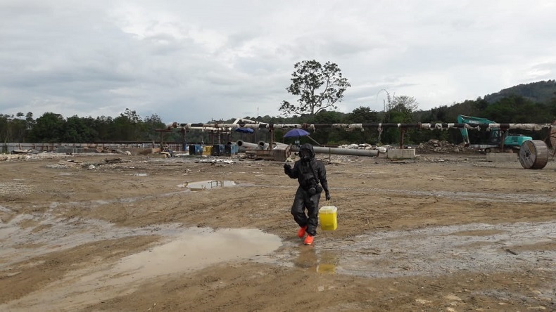 Polda Sumut Cek Udara di Madina Pascapipa Gas Bocor Tewaskan 5 Korban
