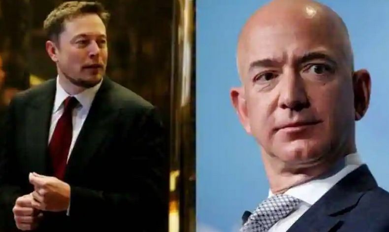 2 Orang Paling Kaya Dunia Elon Musk dan Jeff Bezos Bertengkar Gara-Gara Satelit