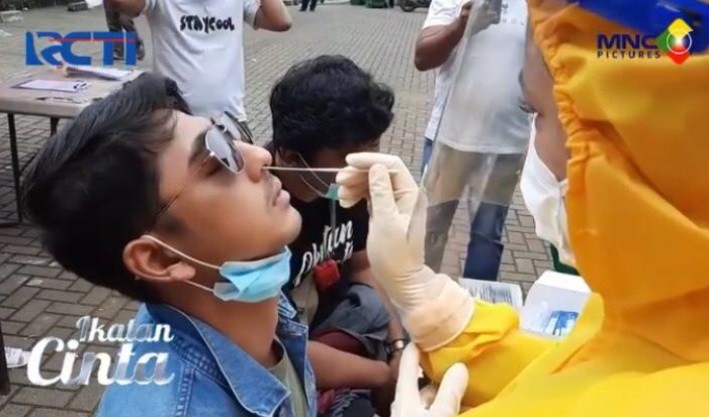 Pemain Ikatan Cinta Lakukan Swab Seminggu Sekali, Netizen: Sehat Terus, Cukup Nonton di Rumah Aja