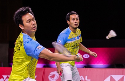 Ahsan/Hendra Lolos ke Final BWF World Tour Finals usai Kalahkan Ganda Korea