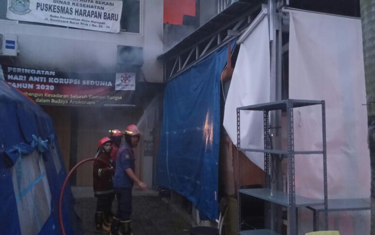 Gara-Gara Obat Nyamuk, Satu Ruko Mebel di Bekasi Hangus Terbakar