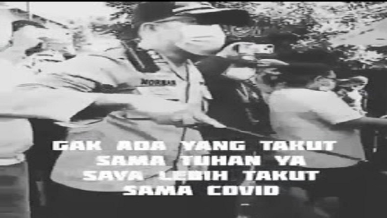 Minsel Geger Lagi, Kapolres Diserang Hoaks Sebut Lebih Takut Covid daripada Tuhan