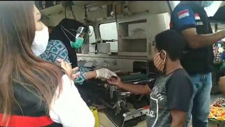 Satgas Covid Ambon Gelar Operasi  Yustisi, 38 Orang Terjaring dan 4 Reaktif Tes Cepat