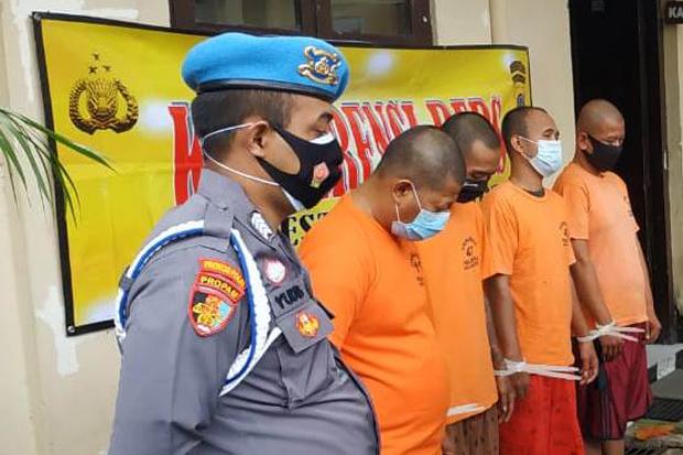 Konsumsi dan Edarkan Pil Koplo, 4 Pemuda Ini Masuk Bui