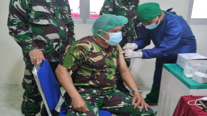 Vaksinasi Masuk Tahap II,  287 Nakes Sudah Divaksin Covid-19 di RS Mongisidi Manado