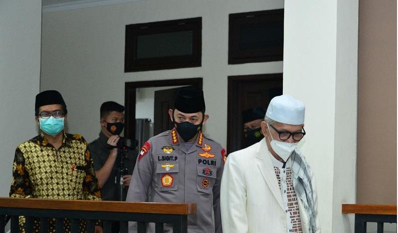 Kapolri Jenderal Pol Listyo Sigit Silaturahmi ke Ketum MUI