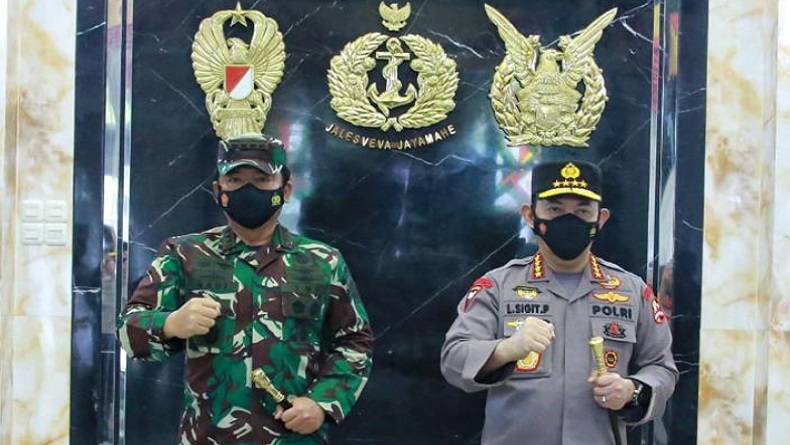 Panglima TNI-Kapolri Kompak Ucapkan Hari Paskah: Semoga Membawa Kedamaian
