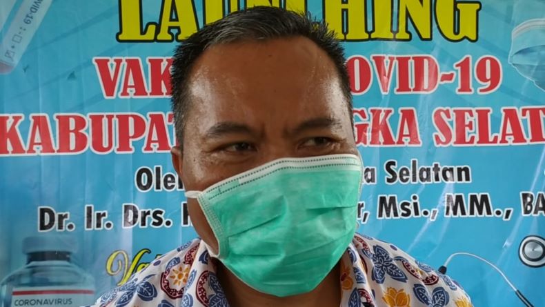 Stok Vaksin Covid-19 di Gudang Dinkes Bangka Selatan Kosong