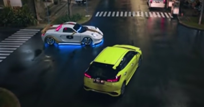 Viral Toyota Yaris Joker Sindir Pengendara Motor dan Mobil di Indonesia Suka Melanggar Lalu Lintas 